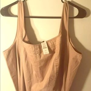 Talbots 18W khaki dress